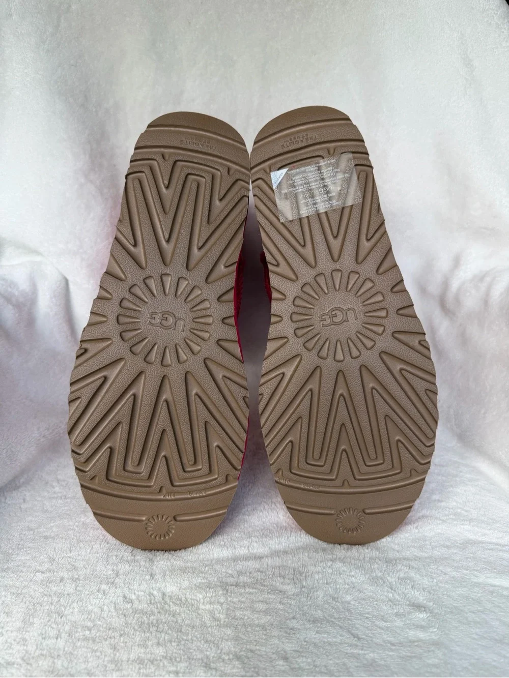 UGG featuring metallic